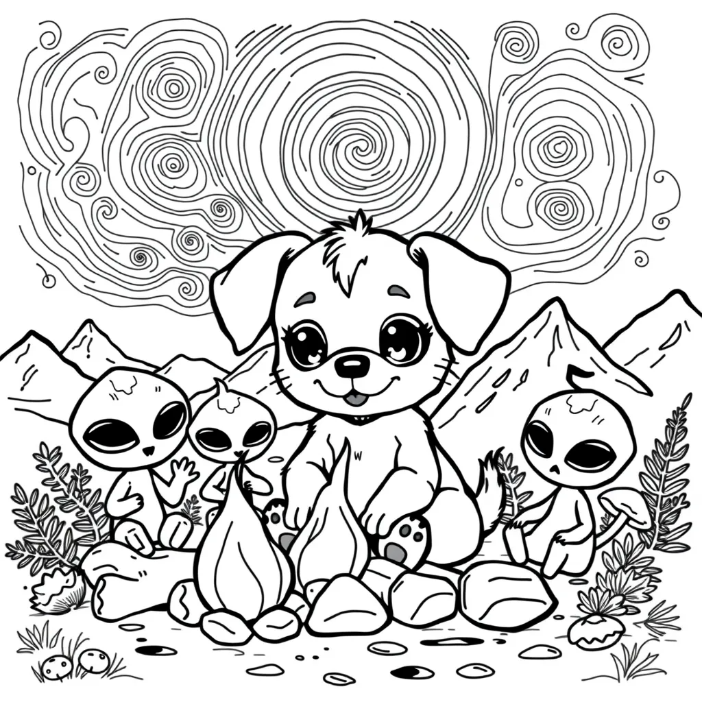 Trippy & Groovy Puppies - Image 4